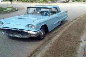 1958 Ford Thunderbird, Newer Paint, Radio, New 4bbl Holly Carb., Power Steering