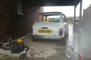  1986 AUSTIN MINI MAYFAIR WHITE Restored 