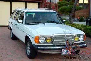 1983 Mercedes-Benz 300-Series W123 300TDT 300TD turbo diesel wagon