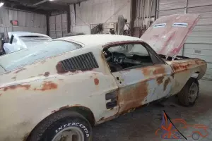 1967 mustang fastback  2 fastback projects for 1 price  NO RESERVE AUCTION