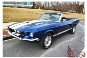 1968 Mustang Shelby GT 350 tribute convertible - Restored - 302 - 4-Spd Auto.OD