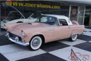 1956 Ford Thunderbird Automatic 2-Door Sedan Power Steering Power Brakes