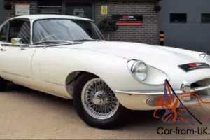 1970 Jaguar E-Type 4.2 Series II 2+2 RHD Old English White Great Example!
