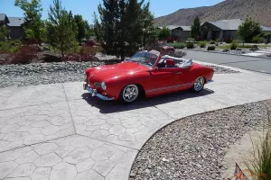 Stunning 1968 Karmann Ghia Convertible Hot VWs Cover Car 1904 Engine Fuchs