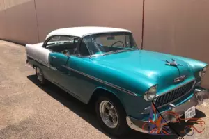 1955 Chevrolet Bel Air/150/210 1955 CHEVROLET BELAIR HARDTOP 350 V8 TH 350 AUTO