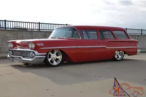 1958 Chevrolet Yeoman 2 Door Wagon 348 Automatic Overdrive