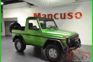 1985 Mercedes-Benz 290GD Cabriolet G500 G550 G55 G63 Gelandewagen G-Class