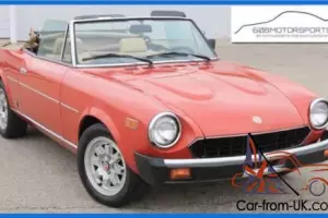 1982 Fiat Spider 124 Pininfarina 2000