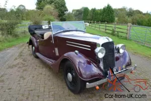 1935 Vauxhall DX 14/6 Stratford Tourer