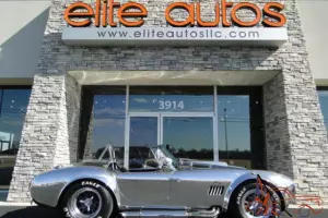 SHELBY COBRA 427 Motor POLISHED BODY BRUSHED STRIPE Aluminum ONLY 1900 MILES Photo