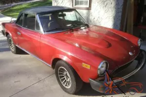 1981 Fiat 124 Spider