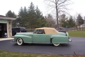 1942 lincoln contiental cabriolet rare 1 of 136 all original 24,000 miles