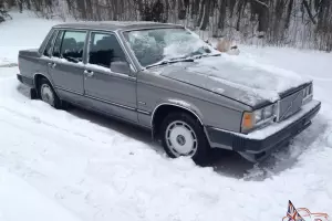 1987 Volvo 760 GLE, Loaded, Dark Grey with Black interior, Clean straight body