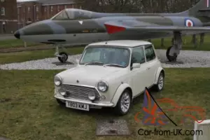  Rover Mini Cooper 40 limited edition in white  Photo