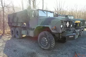 1986 M925A1  6x6 AM General Cummins Diesel Flatbed Military Army Cargo Truck