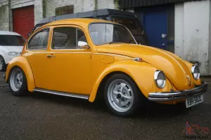 VW Volkswagen GT Beetle 1973 1600 Lemon Yellow