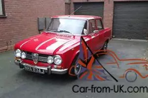  ALFA ROMEO GIULIA SUPER 1.6 RED 1971 