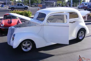 1937 FORD deluxe sedan hot rod street classic sled show car trailer queen