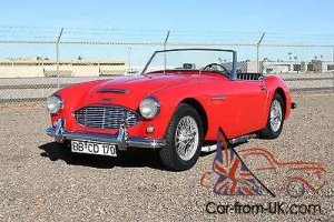 1957 Austin Healey BN4 100-6 Roadster!  Great little English road car!