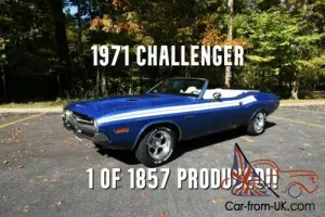 1971 Dodge Challenger 1 of 1857 PRODUCED
