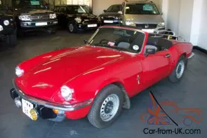  1978 S TRIUMPH 1500 SPITFIRE SPORTS CONVERTIBLE 