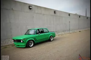 WILD WIDEBODY TURBO 02, PORSCHE SIGNAL GREEN, BBS RS, 5 SPEED, AWESOME BUILD!