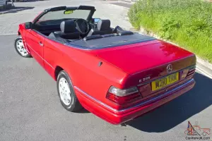 Rare chance to own a Mercedes E320 Cabriolet Sportline