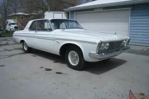 1963 Plymouth Fury 426 Max-Wedge car! Super stock mopar crossram documented