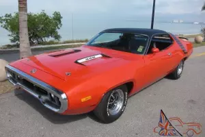 1972 PLYMOUTH ROADRUNNER 440 4 SPEED FRAME OFF 906 MADE