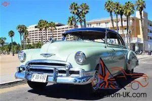 50 Deluxe, rebuilt auto transmission, very original body and interior