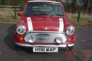1990 Rover Mini Cooper RSP in Flame Red with 94 miles