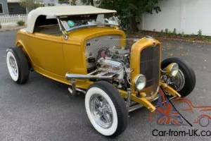 1932 Ford Magazine 4-speed Hot Street Rod Highboy Roadster