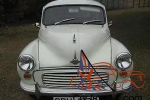  MORRIS MINOR 1000 WHITE TRAVELLER 
