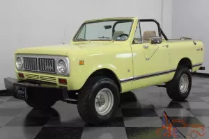 VERY SOLID INTERNATIONAL SCOUT, ORIGINAL 345CI MOTOR, READY TO GO!