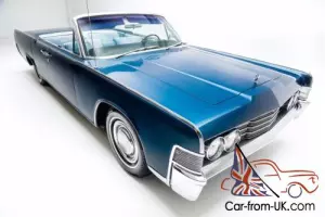 1965 Lincoln Continental Metallic Blue, Loaded Photo