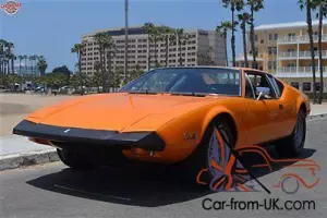 '73 DeTomaso Pantera, 5860 Miles, original and superb, books, window sticker...