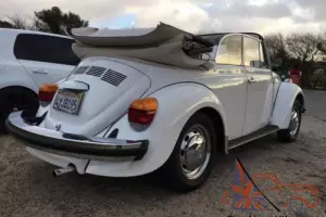 1979 VW KARMANN BEETLE TRIPLE WHITE RARE 1 OF 2000 IMMACULATE 34000 MILES