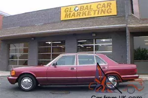 1989 MERCEDES 420SEL SEDAN, ONE OWNER CAR WITH ONLY 83K ORIGINAL MILES!