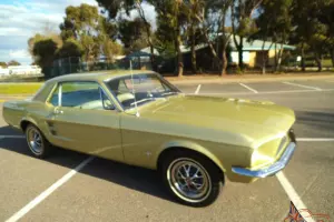  Ford Mustang 1967 Coupe 289 V8 Auto Console Disc Brakes PWR Steer AIR CON 