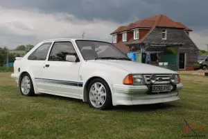  Ford Escort RS Turbo S1 Custom 76,000 miles, White Lightning