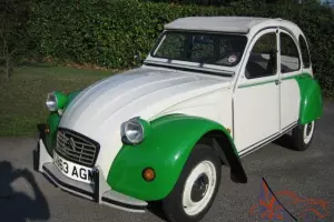  1989 CITROEN 2CV6 DOLLY GREEN/WHITE 