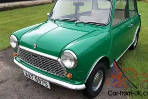 1978 classic leyland mini 850 fully restored in java green