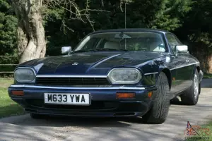  Beautiful 1995 JAGUAR XJS 4.0 Celebration Coupe Automatic Blue/Cream 