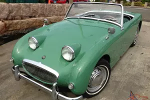 1960 Austin Healey Bugeye Sprite< 31K VERIFIED miles! Orig eng, new paint VIDEO!