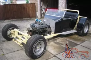 MODEL T BUCKET HOT ROD CLASSIC DRAGSTER ROLLING CHASSIS AMERICAN REDUCED £1000