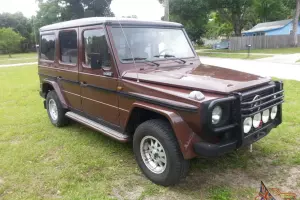300GD g class diesel 1984 4x4 rare automatic
