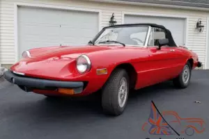1980 Alfa Romeo Spider Convertible
