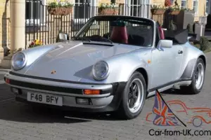 1989 Porsche 911 (930) Turbo Cabriolet