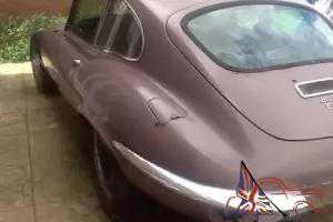 Jaguar E type V12 Coupe 1973 restoration project