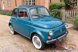 Classic Fiat 500. Beautiful car. 12 months mot tax exempt. Blu turchese